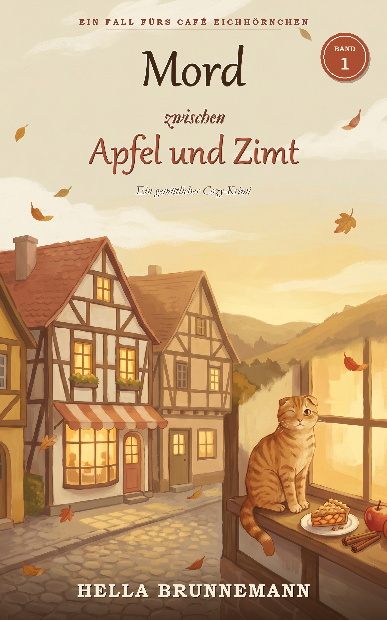Cover: Mord zwischen Apfel und Zimt von Hella Brunnemann