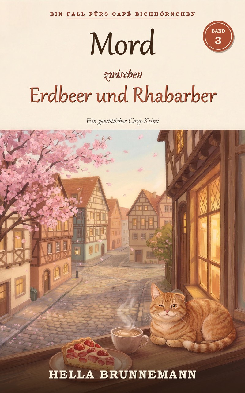 Cover: Mord zwischen Erdbeer und Rhabarber von Hella Brunnemann