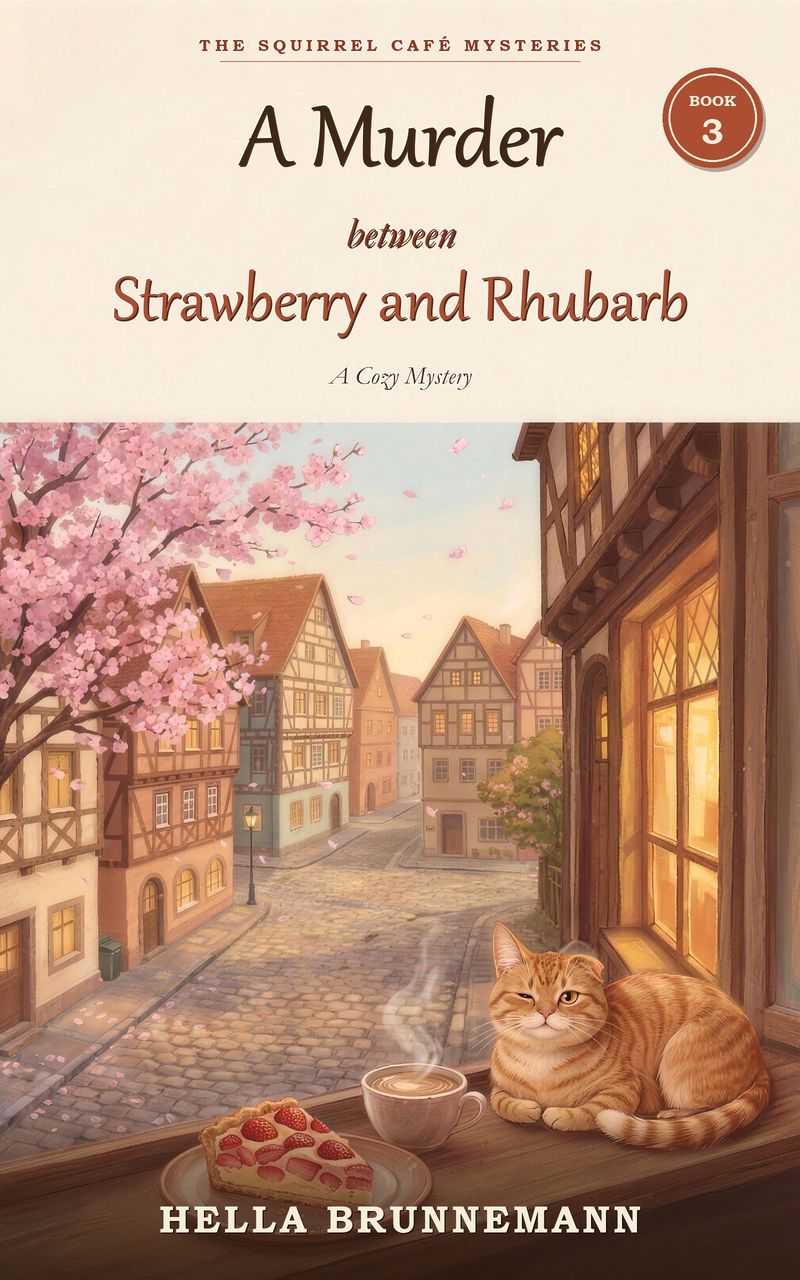 Cover: A Murder Between Strawberry and Rhubarb by Hella Brunnemann